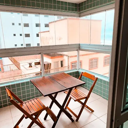 Apto Em Mongagua - De Frente Para O Mar Exterior foto
